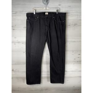 Dockers Jeans Mens‎ 41x32 Black Straight Fit Dark Wash Denim Casual Pants